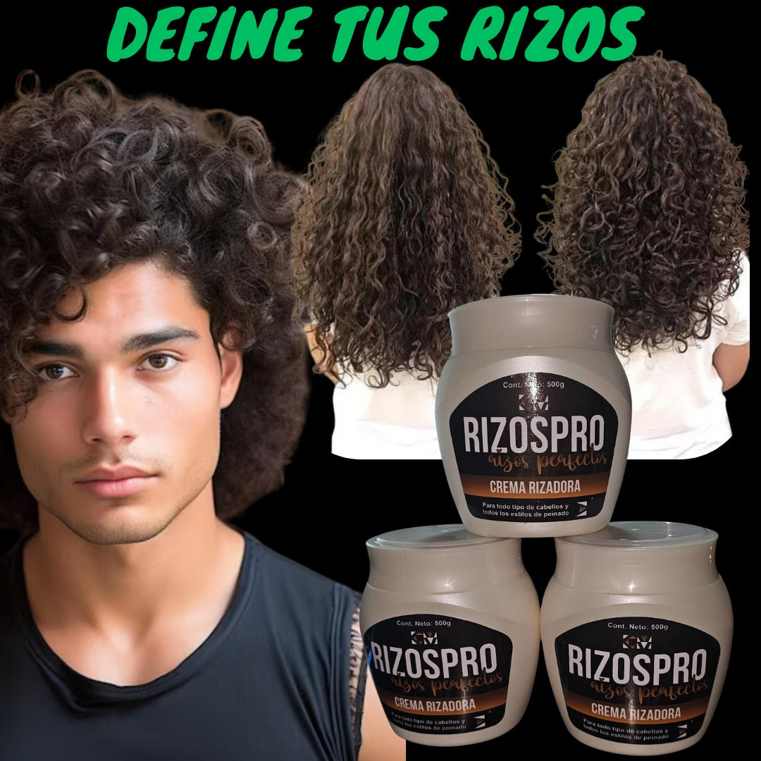 RIZOS PRO - 500 GR. - CREMA VERDE