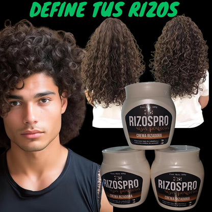 RIZOS PRO - 500 GR. - CREMA VERDE