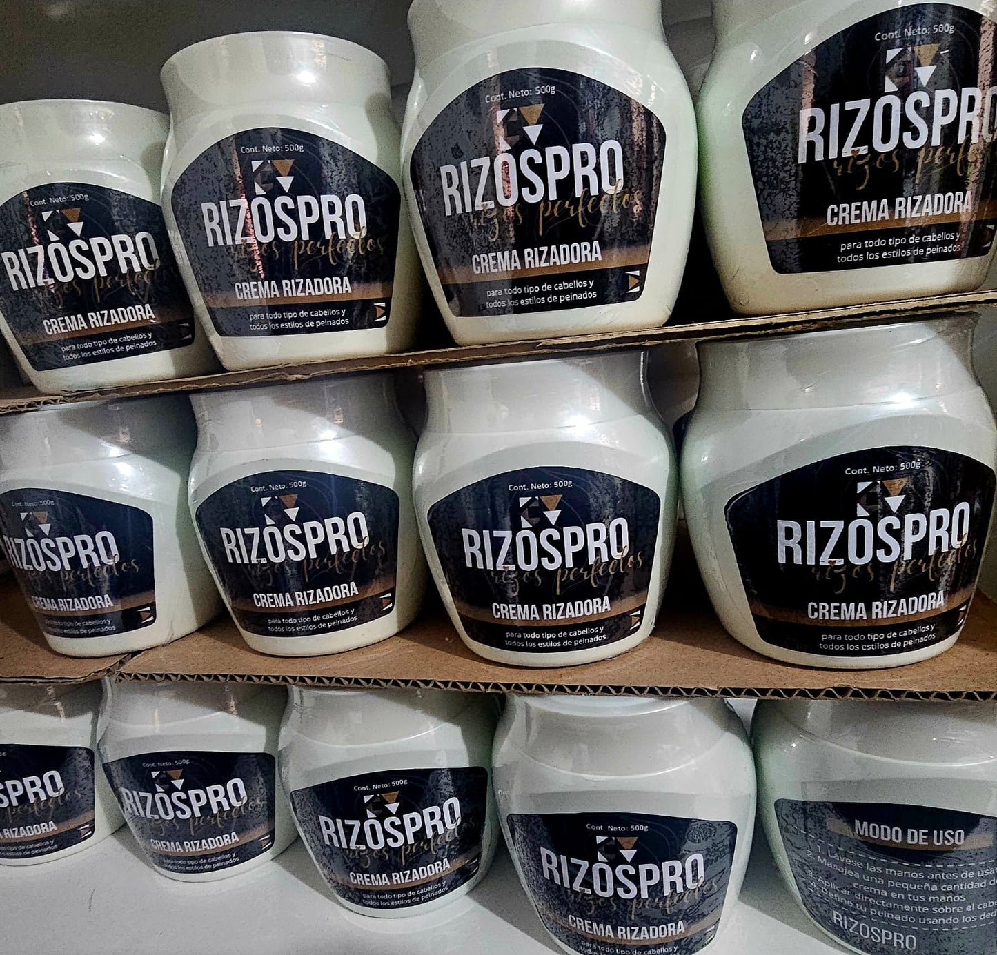 RIZOS PRO - 500 GR. - CREMA VERDE