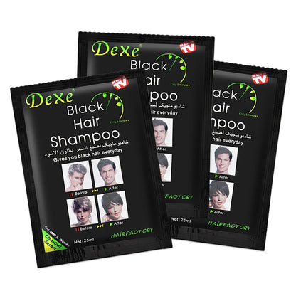 SHAMPOO TINTE O CUBRE CANAS Color NEGRO